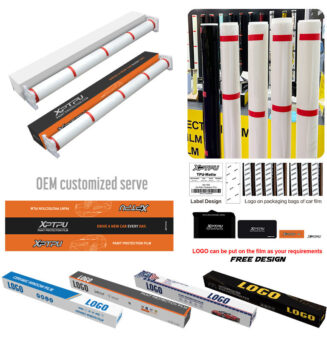 Car PPF Quality Piano Black TPU Car Paint Protection Film Non Yellow Anti Scratch 10 Years Warranty TPU PPF Film