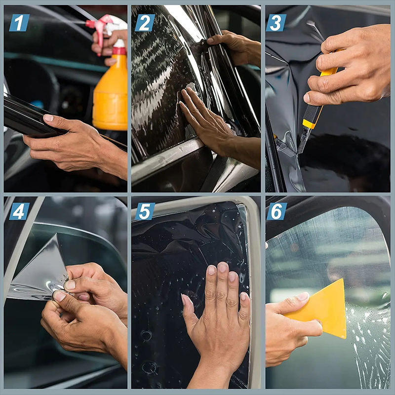 2mil UV Protection Window Film Heat Insulation PET Car Window Film with Solar Nano Carbon Ceramic - Image 5
